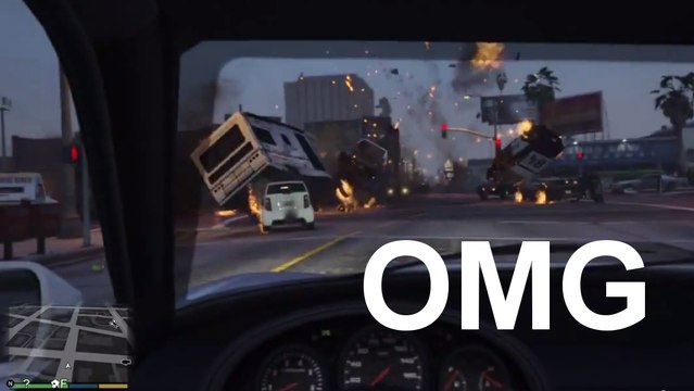 GTA 5 : un joueur afk découvre que le jeu n'a besoin de personne pour faire régner le chaos