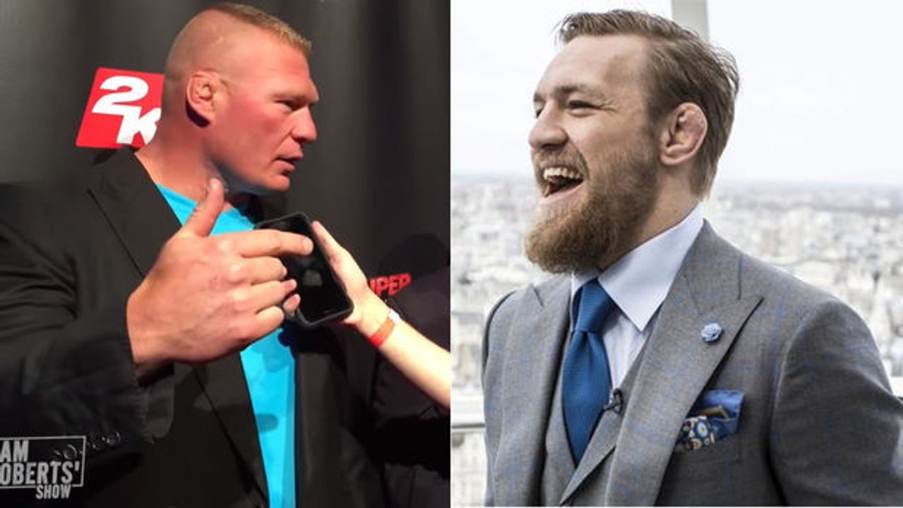 Brock Lesnar antwortet mit einer legendären Punchline auf Conor McGregor’s Beleidigungen
