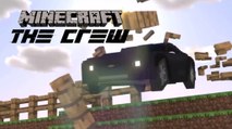 Minecraft : le trailer du jeu The Crew reproduit dans l'univers de blocs