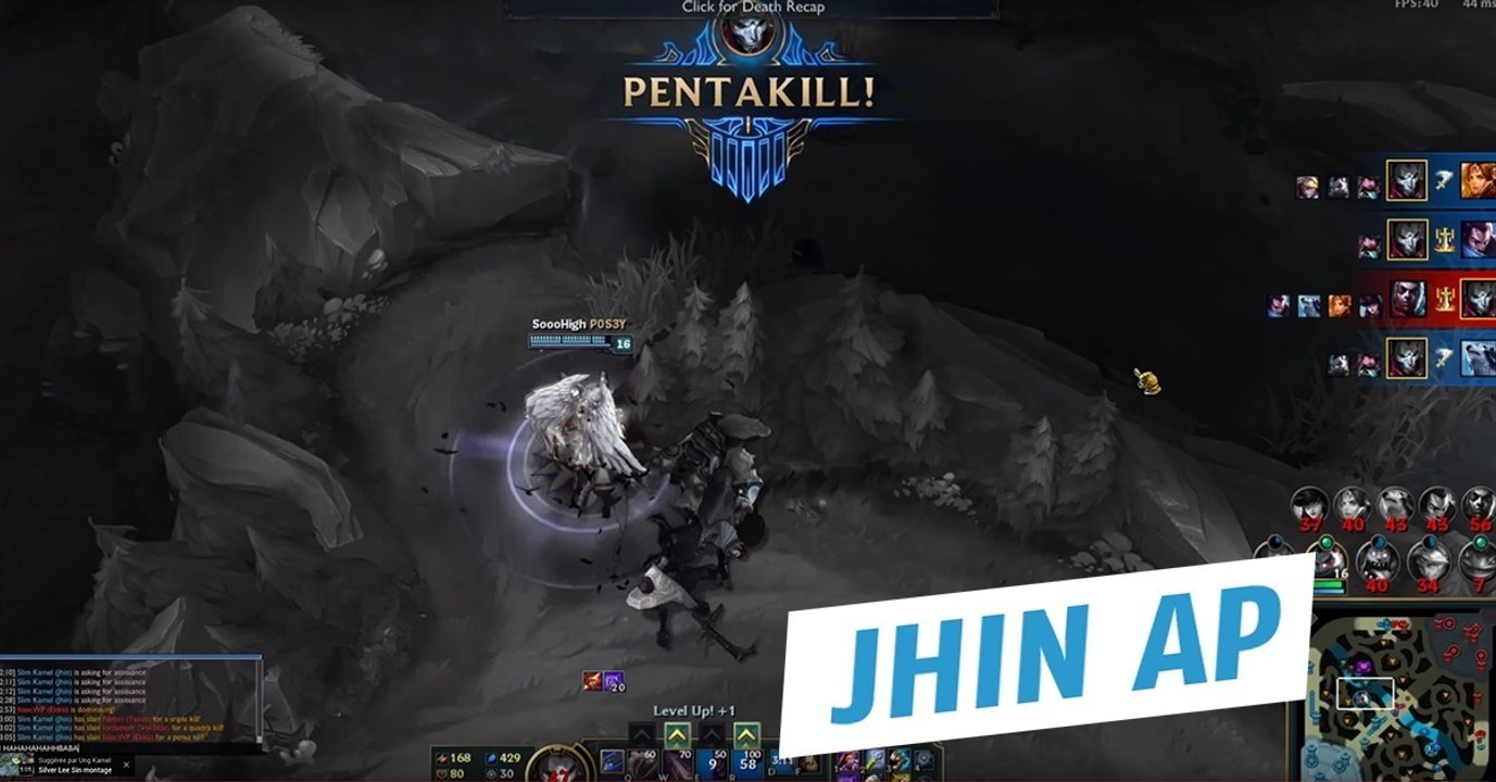 League of Legends: Er landet einen Pentakill mit Jhin AP