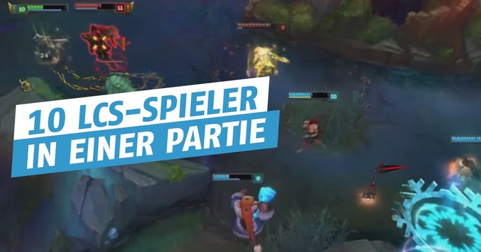 League of Legends: 10 LCS-Spieler duellieren sich in einem Custom-Game auf hohem Niveau