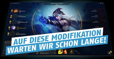 League of Legends: Die Draftphase wird in der Preseason verändert