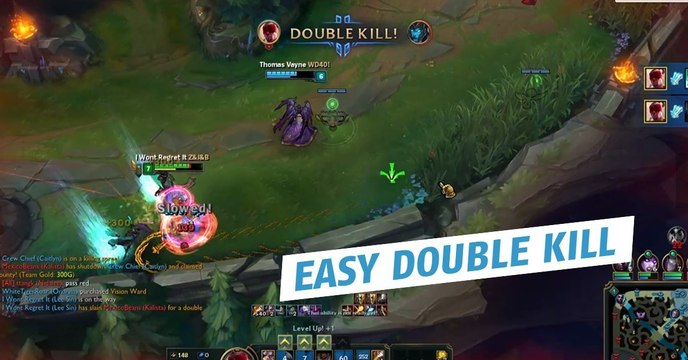 League of Legends: Doppelkill mit Lee Sin auf der Botlane? Einfach!