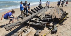 Une épave vieille de 200 ans échouée sur une plage de Floride fascine les archéologues