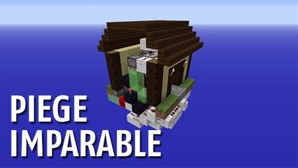 Minecraft : voici comment créer un piège imparable