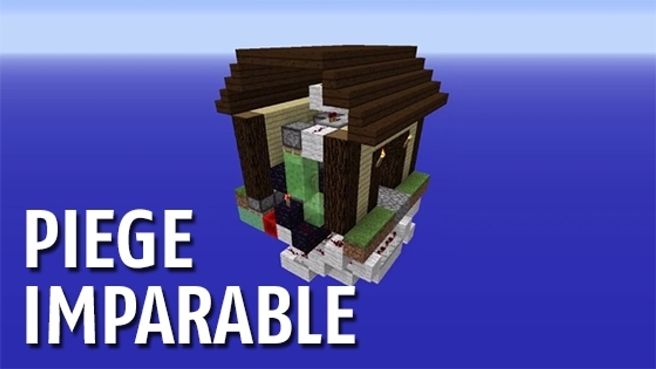 Minecraft : voici comment créer un piège imparable