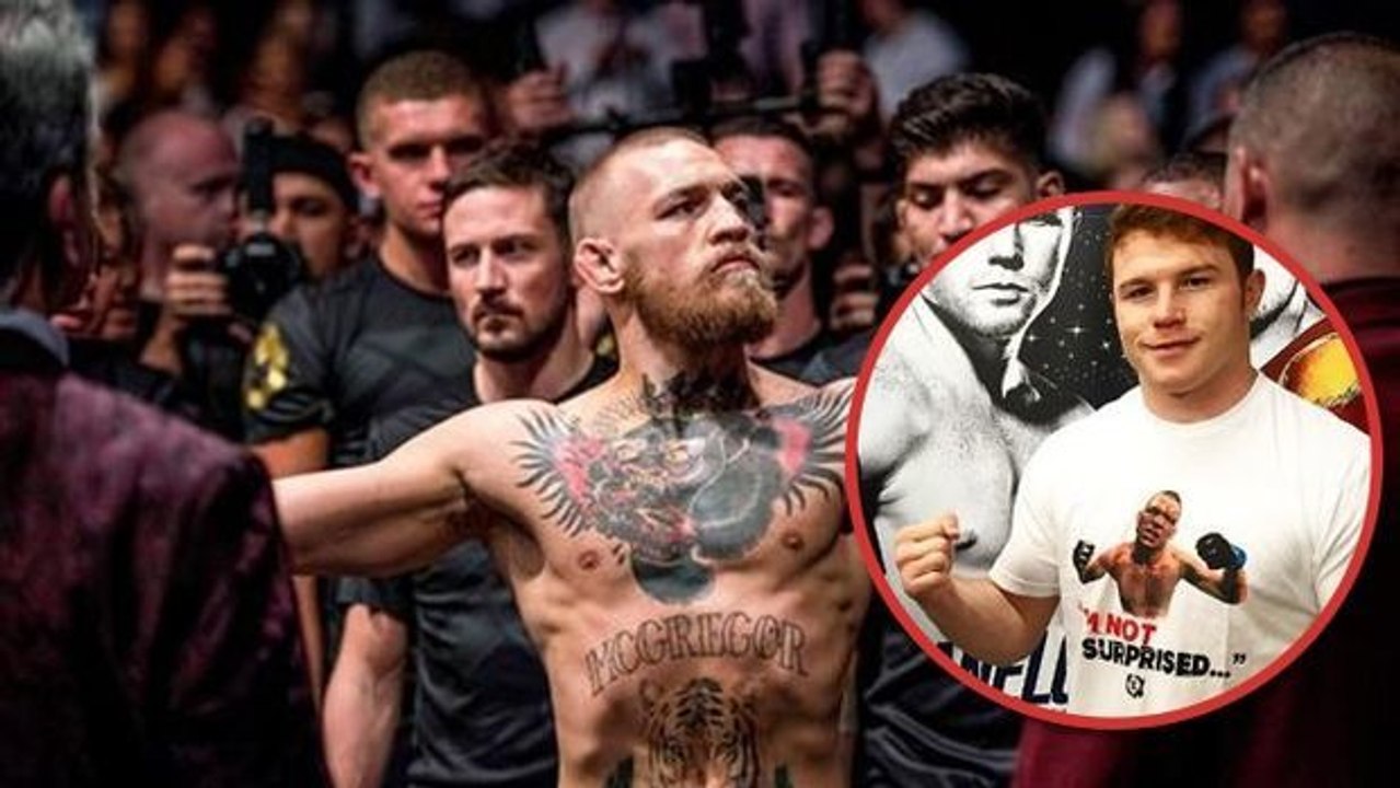 Conor McGregor und Canelo Alvarez feinden sich in den Medien an
