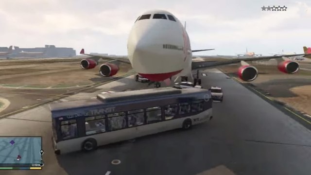 GTA 5 : quand une poursuite sur une piste d'atterrissage tourne mal