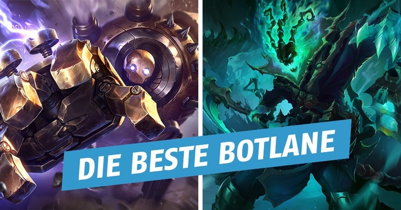 League of Legends: Der epische Mix einer Botlane mit Thresh und Blitzcrank