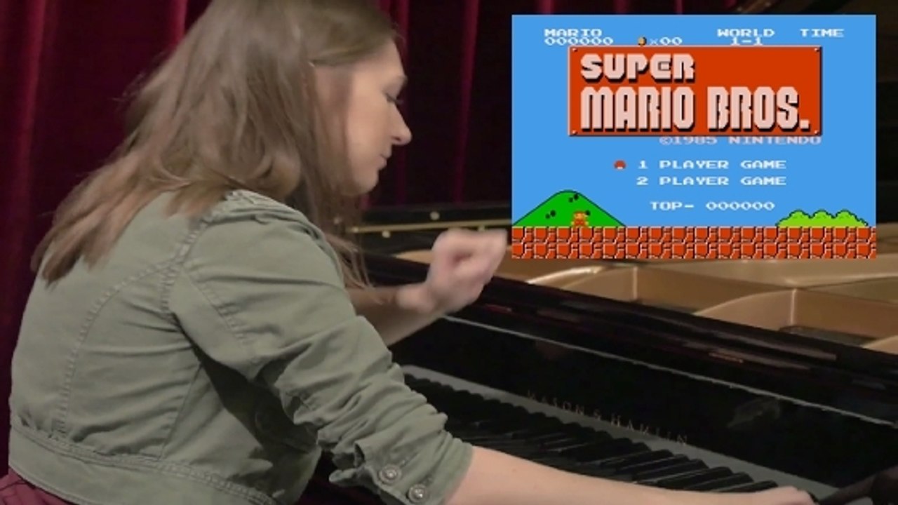 Elle revisite les meilleures musiques des jeux rétro de Nintendo au piano