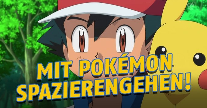 Pokémon GO: Bald kann man mit seinen Pokémon spazieren gehen