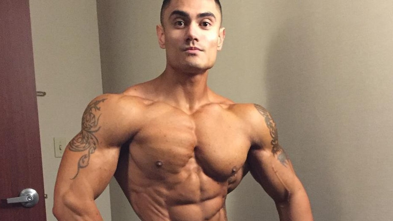 Jeremy Potvin, ein 26-jähriger amerikanischer Bodybuilder, hat den perfekten athletischen Körper