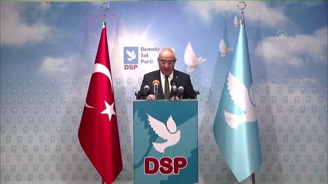 DSP Genel Başkanı Aksakal gündemi değerlendirdi