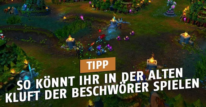League of Legends: So könnt ihr in der alten Kluft der Beschwörer spielen