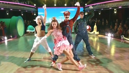 Quand Mario et ses amis font une démonstration de freestyle