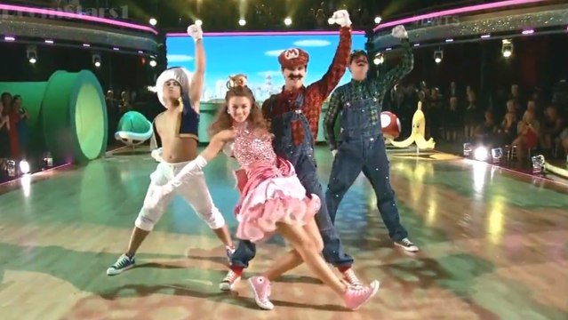 Quand Mario et ses amis font une démonstration de freestyle