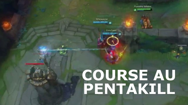 League of Legends : il réalise un pentakill à la limite du temps imparti