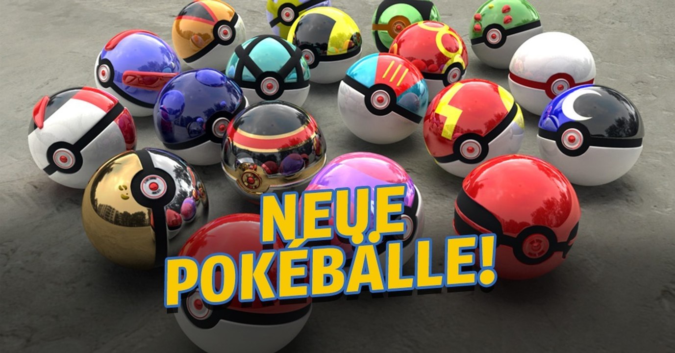 Pokémon GO: Neue Pokébälle entdeckt!