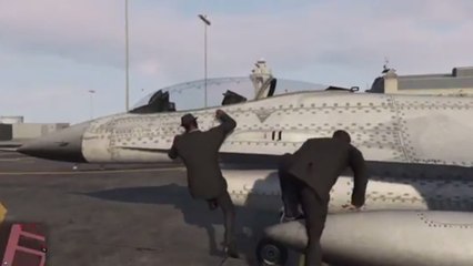 GTA 5 : même le fait de monter à bord d'un jet peut mal tourner à Los Santos