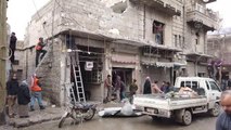 YPG/PKK'lı teröristlerin Suriye'nin Bab ilçesine roketli saldırısında 9 sivil öldü