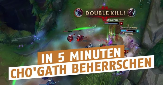 League of Legends: Perfekt, um Assasine zu countern! So spielt ihr mit Cho’Gath