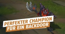 League of Legends: Nasus ist perfekt für einen Backdoor gegen die gegnerische Base