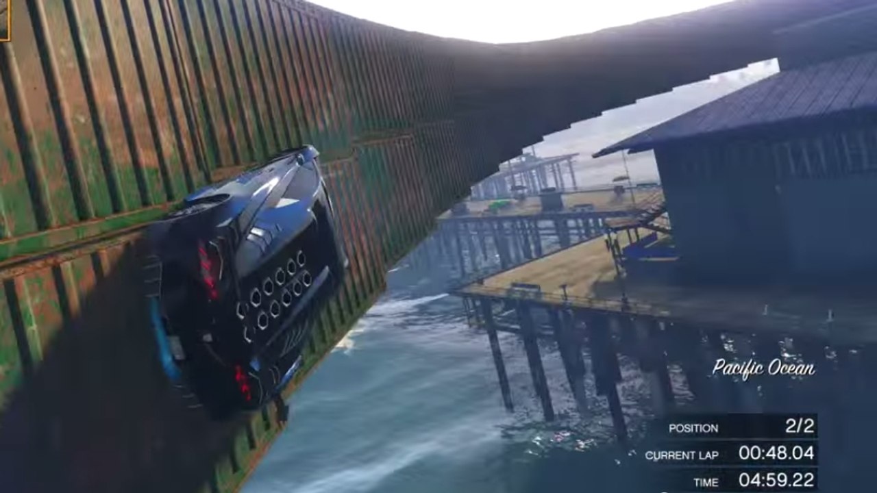 GTA 5 : ils réalisent la plus longue course anti-gravité du jeu