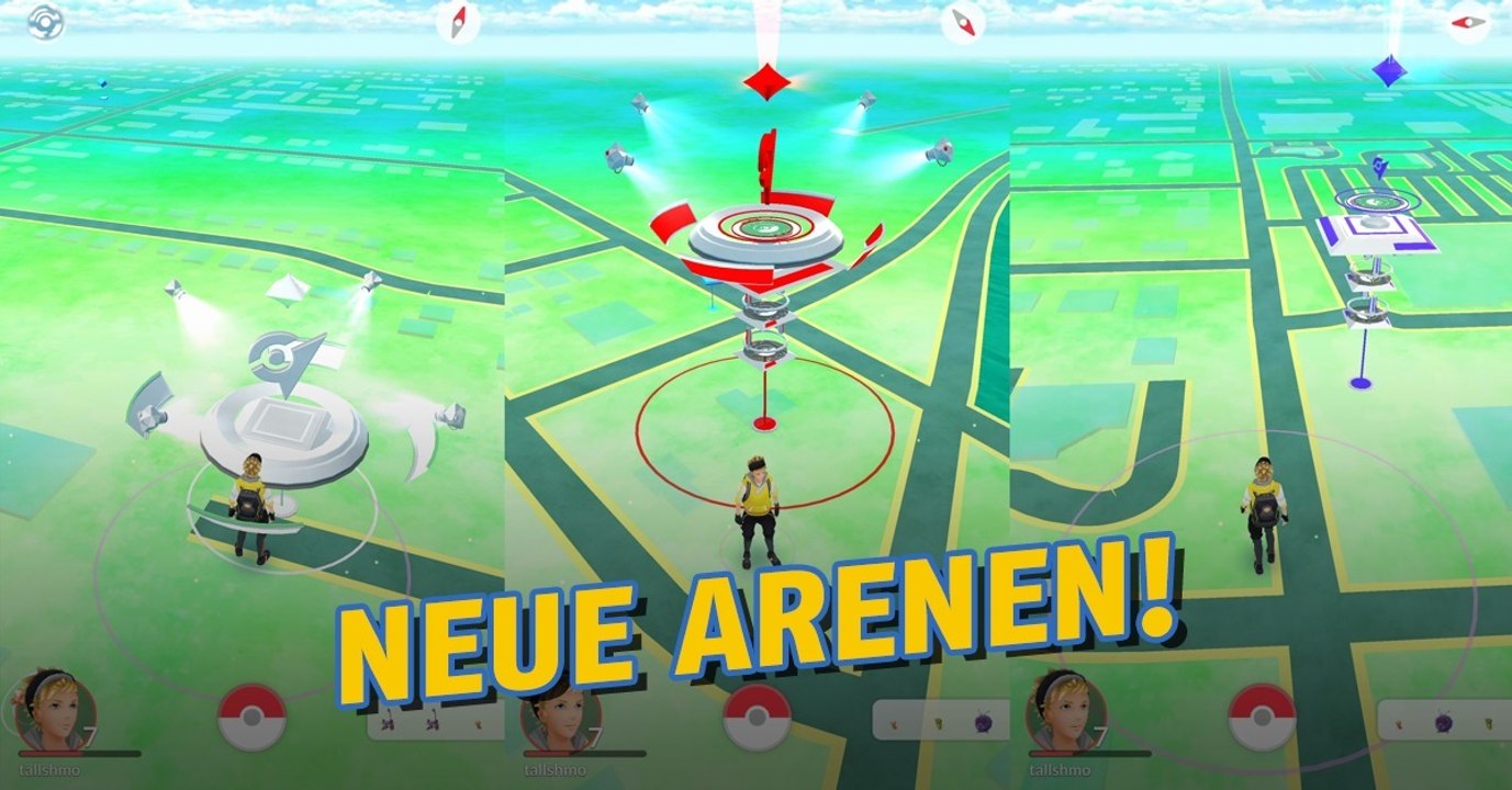 Pokémon GO: Ein neuer Arenatyp dürfte bald auftauchen