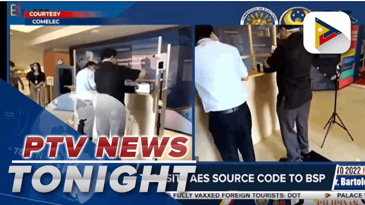 Comelec deposits AES source code to BSP  | via Karen Villanda