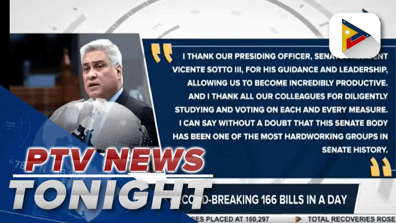 Senate passes record-breaking 166 bills in a day