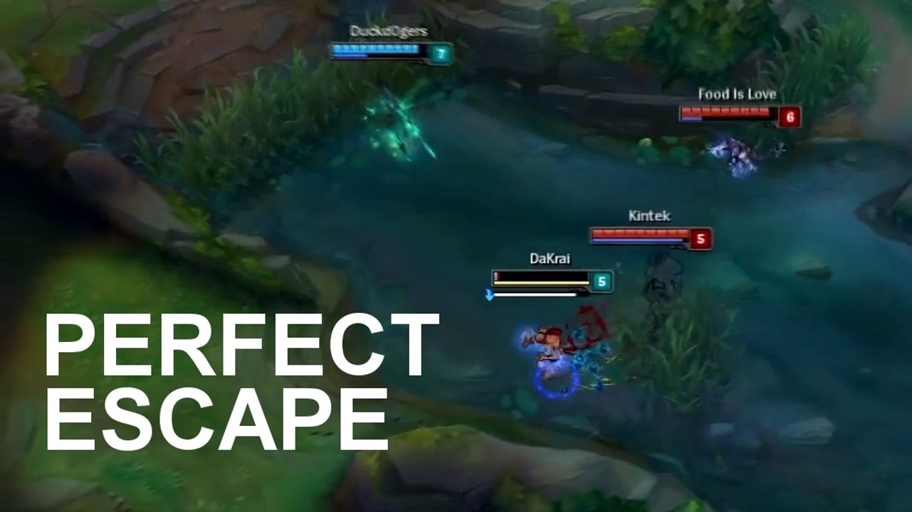 League of Legends : Lee Sin leurre ses ennemis avec un Flash exceptionnel