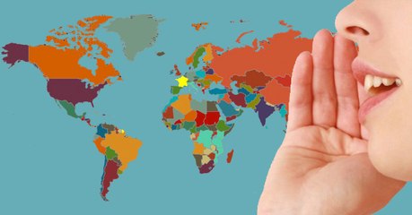 Localingual, la carte interactive qui regroupe toutes les langues du monde