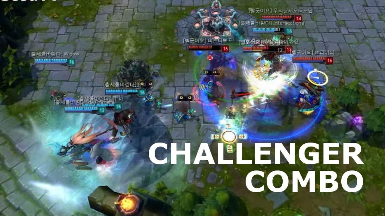 League of Legends : quand des joueurs Challenger réalisent un combo hallucinant