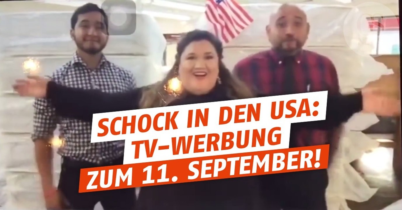 11. September: Die US-Werbung für Matratzen, die zum Skandal wird