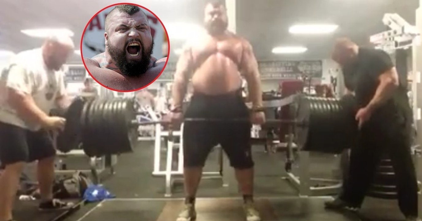 Eddie Hall erfindet ein absolut wahnsinniges Pyramiden-Training