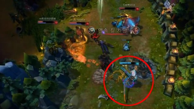 League of Legends : Yasuo réalise un quadra kill épique en 1v4