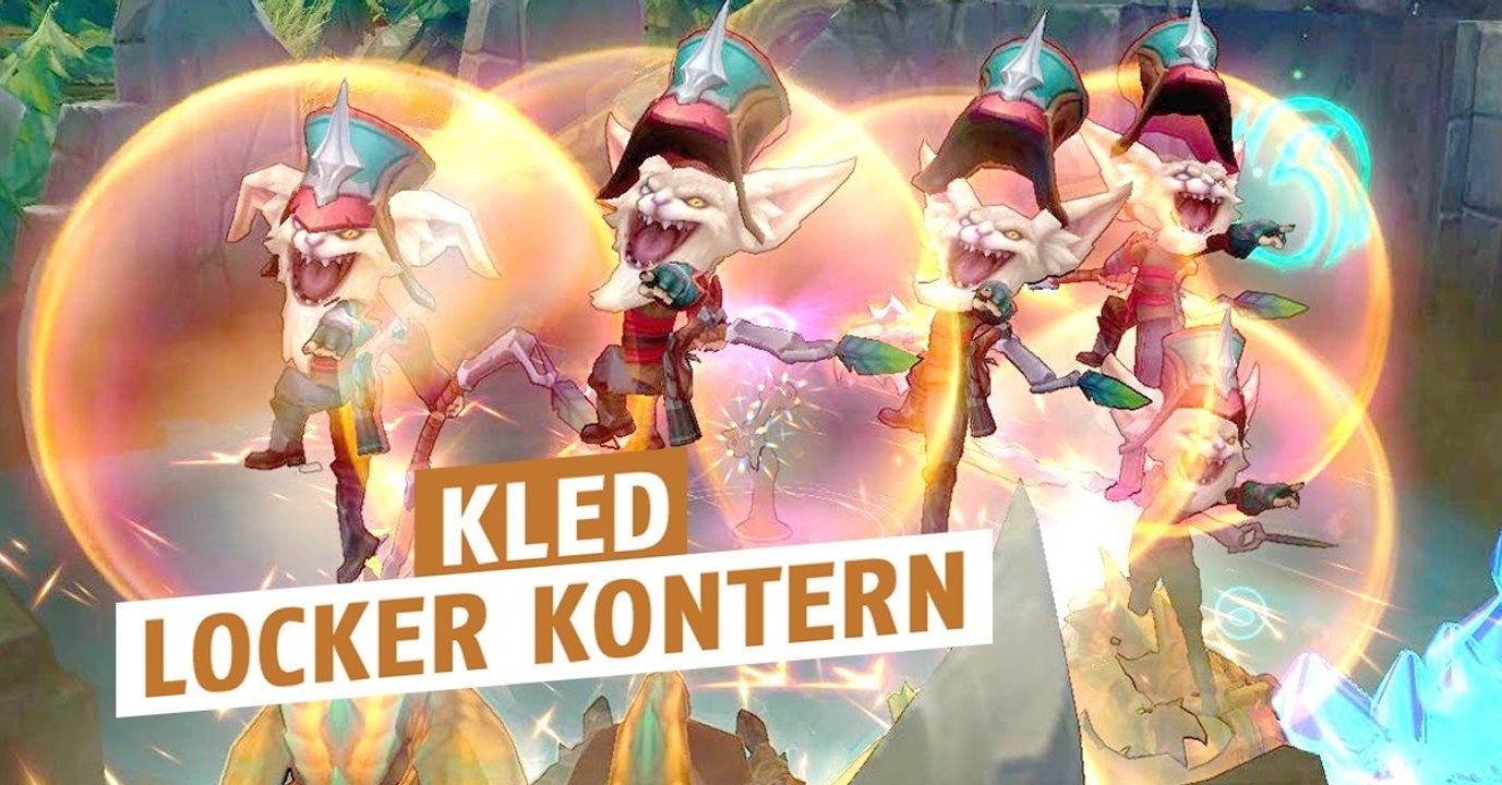 League of Legends: Perfekt! So kontert ihr Kleds Ulti