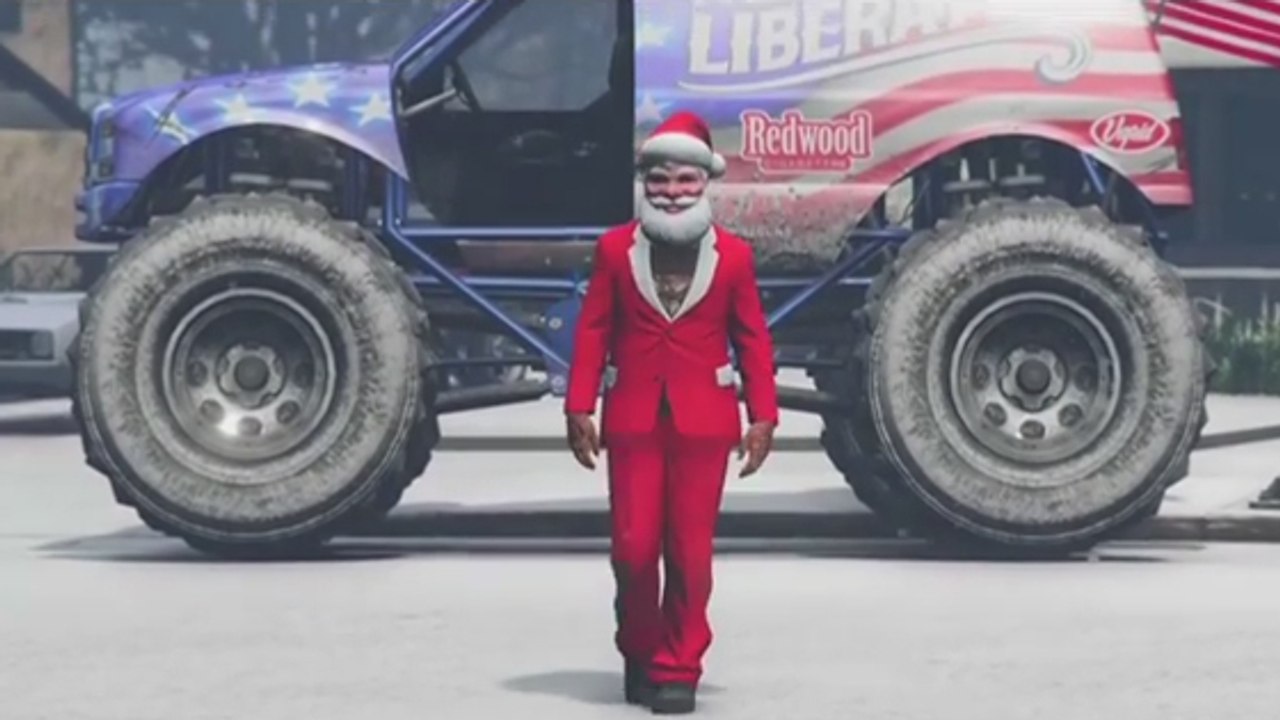 GTA 5 : quand le père Noël décide de gâcher les fêtes