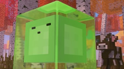 Minecraft : quand un bloc de slime devient un héros et sauve un innocent