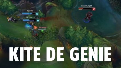 League of Legends : Zed réalise un kite dévastateur en 1v4