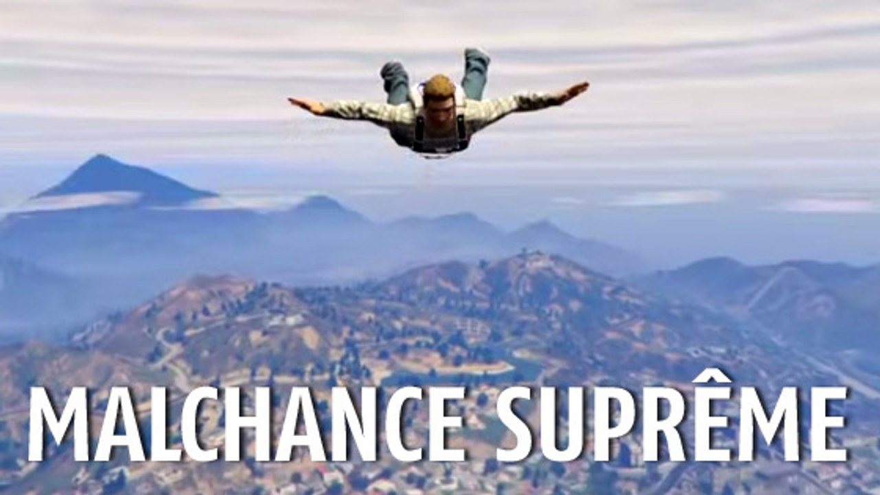 GTA 5 : quand un saut en parachute ne se passe pas comme prévu
