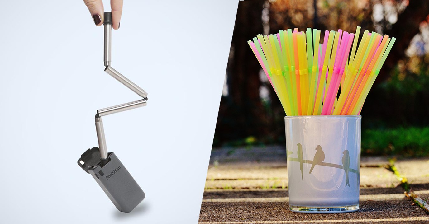 Final Straw, une paille réutilisable pour dire adieu aux pailles en plastique