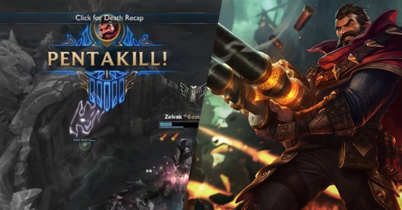 League of Legends: 1vs5 mit Graves? Pentakill!