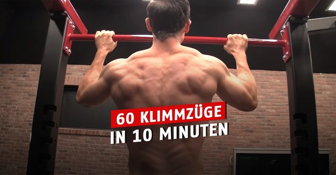 Nehmt ihr diese Klimmzug-Herausforderung von Jeff Cavaliere an?