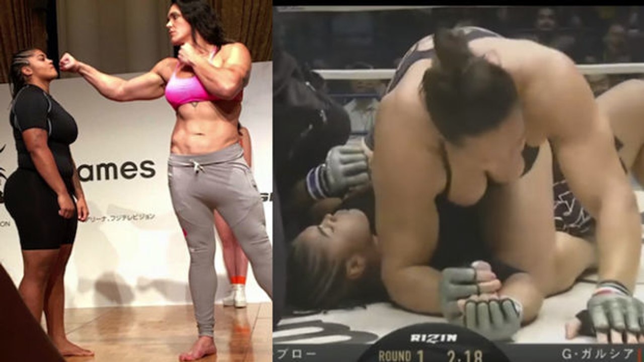 Gabi Garcia: Die riesige Kämpferin zerquetscht ihre Gegnerin in der 1. Runde