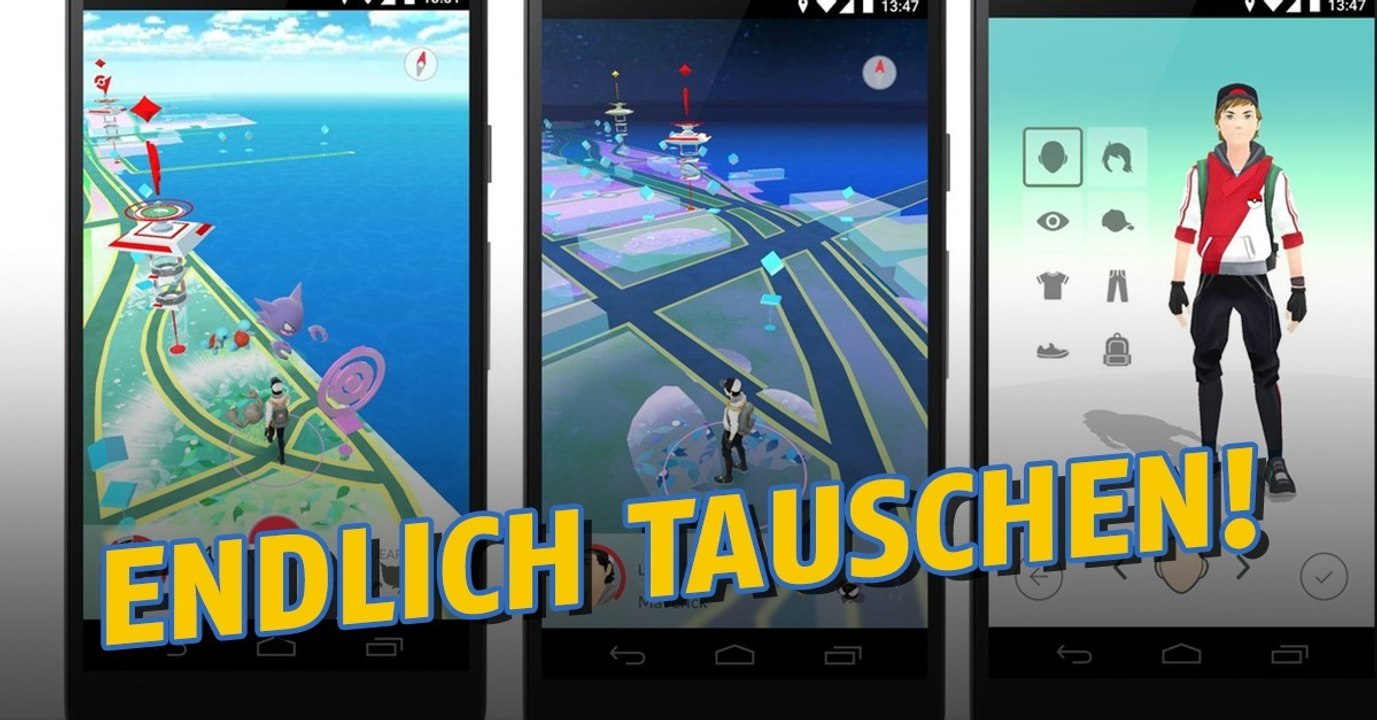 Pokémon GO: Das Tauschgeschäft taucht in den Spieldaten auf!