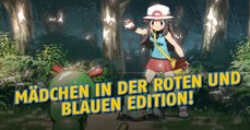 Pokémon Rot und Blau: Per Hack könnt ihr mit einem Mädchen spielen!