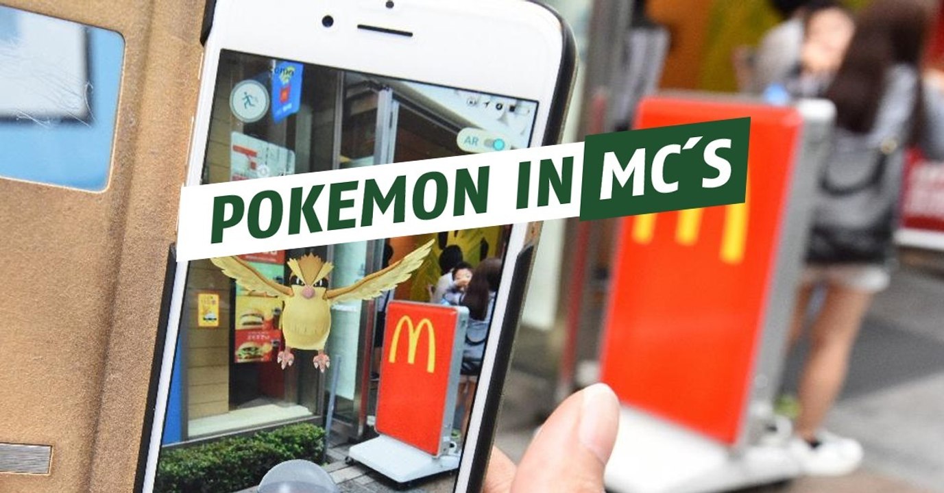 PokemonGo: Die Umsätze von McDonald´s sind angestiegen!