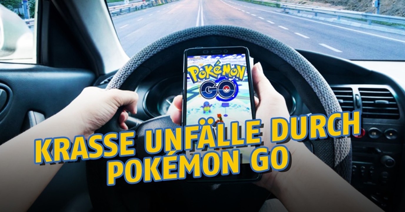 Pokémon GO: Laut Studie werden durch Spielen beim Autofahren viele Unfällt verursacht