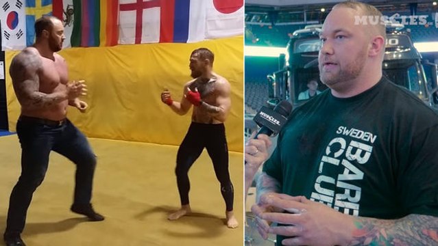 Hofthor Bjornsson alias „The Mountain“ spricht über sein Sparring gegen Conor McGregor